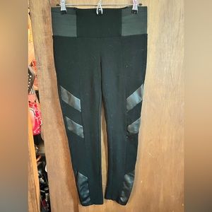 black moto dress leggings
